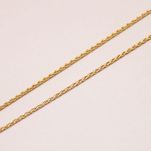 Junkyard Gem 18ct Gold rope chain