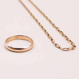Junkyard-Gem-rose-gold-necklace-and-ring-set